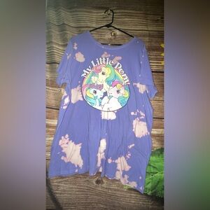 Tie dye torrid My Little Pony tee